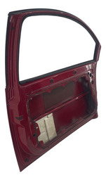 PORTA ESQUERDA NEW BEETLE 2000 A 2010 DIANTEIRA VERMELHO