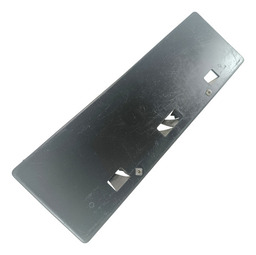 SUPORTE DE PLACA PEUGEOT 207 2009 2010 2011 2012 A 2014 PRETO