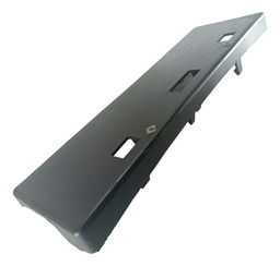 SUPORTE DE PLACA PEUGEOT 207 2009 2010 2011 2012 A 2014 PRETO