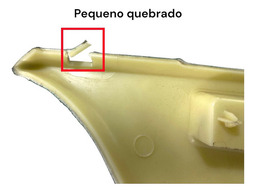ACABAMENTO COLUNA AIRBAG TRASEIRA ESQUERDA EVOQUE 2014 2015