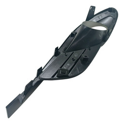 MOLDURA FAROL MILHA FIAT GRAN SIENA 12/20 DIREITO PARALELO PRETO DIREITO