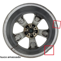 RODA ARO 17 GM CRUZE 2012 2013 2014 2015 A 2016 PRATEADO