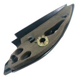 MOLDURA INTERNA RETROVISOR VW GOL VOYAGE 09 A 22 DIREITA PRETO