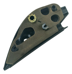 MOLDURA INTERNA RETROVISOR VW GOL VOYAGE 09 A 22 DIREITA PRETO