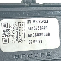 CHAVE SELETORA CAMBIO PEUGEOT 208 2020 A 2022