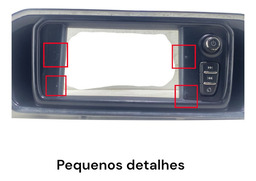 MOLDURA PAINEL CENTRAL MULTIMÍDIA GM SPIN 2018 2019 A 2020
