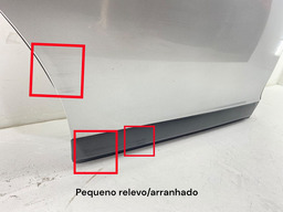 PORTA TRASEIRA DIREITA CITROEN C4 PALLAS 2008 2009 A 2012 DIREITO PRATEADO