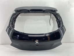 TAMPA TRASEIRA PORTA MALAS PEUGEOT 208 2013 2014 A 2019 PRETO