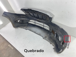 PARACHOQUE DIANTEIRO ONIX PRISMA JOY 2013 2014 2015 A 2017 PRATEADO