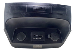 Moldura Acendedor Entrada Usb Kia Sorento 2.4 2011 2012 2013 Preto