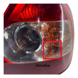 LANTERNA DIREITA FIAT SIENA 2004 2005 2006 2007 A 2008 DIREITO/PASSAGEIRO VERMELHO