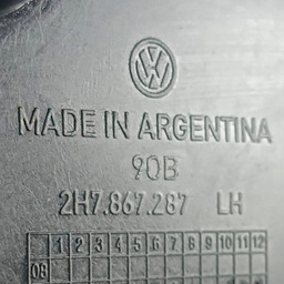 ACABAMENTO COLUNA TRASEIRA ESQUERDA VW AMAROK 2014 A 2019