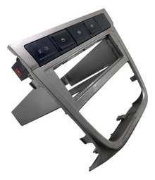 MOLDURA CENTRAL PAINEL VOLKSWAGEN VOYAGE GOL G5 2011 PRATEADO