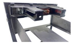 MOLDURA CENTRAL PAINEL VOLKSWAGEN VOYAGE GOL G5 2011 PRATEADO