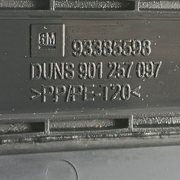 BORRACHA ENTRE PORTAS DIREITA  GM VECTRA SEDAN 2006 A 11