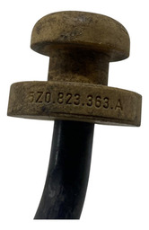 HASTE VARETA CAPÔ VOLKSWAGEN FOX 2005 2006 2007 A 2011 PRETO