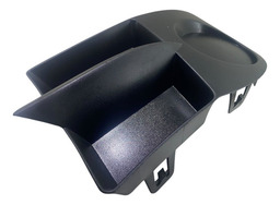 MOLDURA FAROL AUXILIAR RENAULT CLIO ESQUERDO 2006 A 2012 PRETO