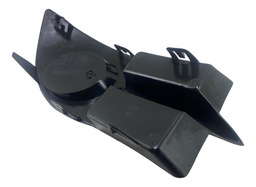 MOLDURA FAROL AUXILIAR RENAULT CLIO ESQUERDO 2006 A 2012 PRETO