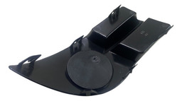 MOLDURA FAROL AUXILIAR RENAULT CLIO ESQUERDO 2006 A 2012 PRETO