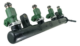 FLAUTA BICOS INJETORES GM ONIX PRISMA 1.4 2013 2014 2016