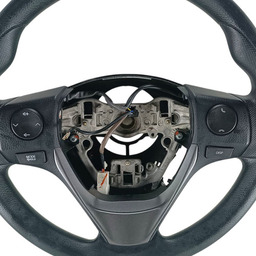 VOLANTE DIREÇÃO TOYOTA YARIS ETIOS 2018 2019 A 2024 PRETO