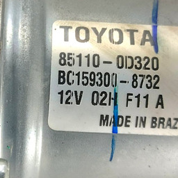 GALHADA MOTOR LIMPADOR PARABRISA TOYOTA YARIS 2020 A 2024