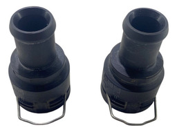 Par Flange Conexão Radiador Ar Quente Vw Polo 1.0 2018 2024