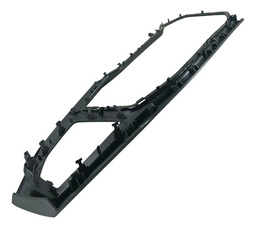 MOLDURA PAINEL INSTRUMENTOS CANELADO VW POLO 1.0 2023 A 2024 CINZA-ESCURO