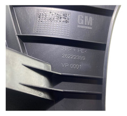 SOLEIRA PORTA TRASEIRA DIREITA CHEVROLET ONIX 2020 A 2023 PRETO