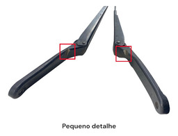 PAR BRAÇO HASTE LIMPADOR PARABRISA PEUGEOT 408 2011 A 2012 ESQUERDO
