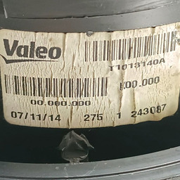 MOTOR VENTILAÇÃO AR FORÇADO PEUGEOT 208 1.6 2014 2015 A 2016