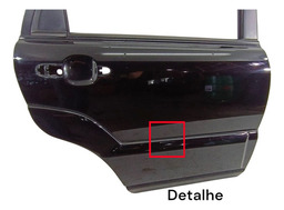 PORTA TRASEIRA DIREITA KIA SPORTAGE 2007 2008 A 2010 DIREITO PRETO