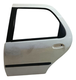 Porta Traseira Esquerda Fiat Siena Palio Weekend 1999 A 2006 Branco