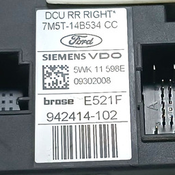 MOTOR VIDRO ELÉTRICO TRASEIRO DIREITO FORD FOCUS 2009 A 2012