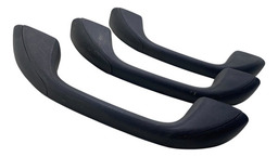 KIT 3 PUXADOR ALÇA TETO RENAULT DUSTER 2014 2015 2016 A 2018 PRETO