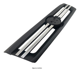 GRADE DIANTEIRA PARACHOQUE FIAT UNO FIORINO 2006 A 2012 PRETO PRETO