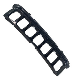 Grade Dianteira Jeep Compass 2017 2018 2019 2020 2021 Preto Brilhante Com Friso Cromado