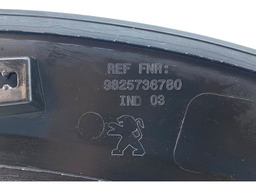 MOLDURA PARALAMA TRASEIRA ESQUERDA PEUGEOT 2008 2024 2025