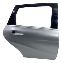 Porta Traseira Direita Mercedes B200 2013 2016 Direito Prateado