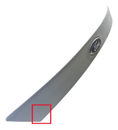 MOLDURA FRISO TAMPA TRASEIRA FORD FOCUS 2014 2015 A 2018