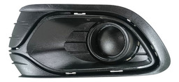 GRADE FAROL DE MILHA ESQUERDO RENAULT LOGAN 2015 2016 A 2019 PRETO