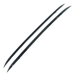 PAR RACK TETO DIREITO ESQUERDO PEUGEOT 2008 2024 2025 PRETO