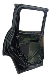 PORTA TRASEIRA ESQUERDA JEEP RENEGADE 2015 2016 A 2021 PRETO