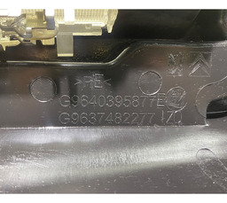 SUPORTE TAMPÃO BAGAGITO ESQUERDA PEUGEOT 307 2006 A 2012 PRETO