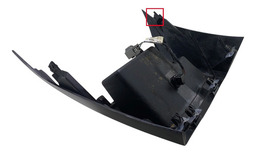 PAINEL CENTRAL FORD EDGE 3.5 V6 AUTOMÁTICO 2008 2009 A 2011 PRETO N/A