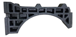 ISOPOR DIREITO PORTA MALAS FORD EDGE 2008 2009 2010