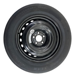 ESTEPE GOODYEAR JEEP COMPASS 2022 2023 2024 T165/80/R17 PRETA