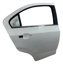 Porta Traseira Direita Gm Sonic 2012 A 2014 Sedan Branco