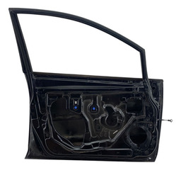 PORTA DIANTEIRA ESQUERDA NISSAN TIIDA 2009 2010 2011 2012 PRETO