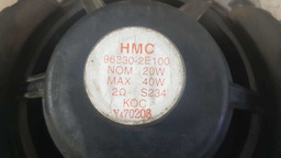 ALTO FALANTE PORTA DIANTEIRA L.E HYUNDAI TUCSON 2006 A 2010 PRETO